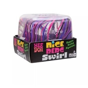 NEW!!! Schylling Needoh Swirl Nice Berg - Giant Nee Doh Swirl Nice Cube!